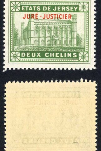 Jersey Revenue BF2 2/- opt JURE-JUSTICER U/M