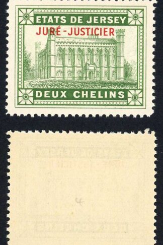 Jersey Revenue BF2 2/- opt JURE-JUSTICER U/M
