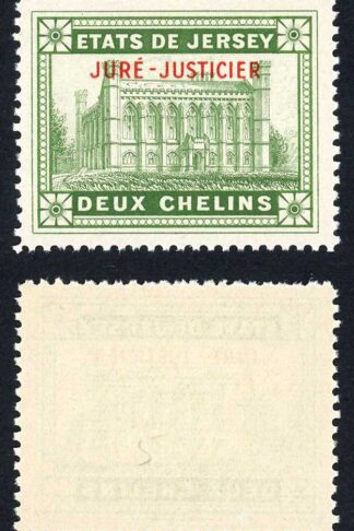 Jersey Revenue BF2 2/- opt JURE-JUSTICER U/M