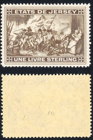 Jersey Revenue BF16 One Pound Sepia Perf 12 U/M
