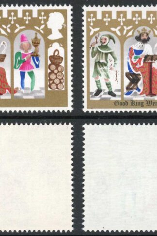 SG948b 1973 3.5p Christmas black (value and inscription) omitted U/M Cat 150