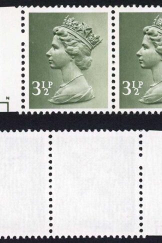 3.5p 2 Bands with Broken Perforation Pin U/M