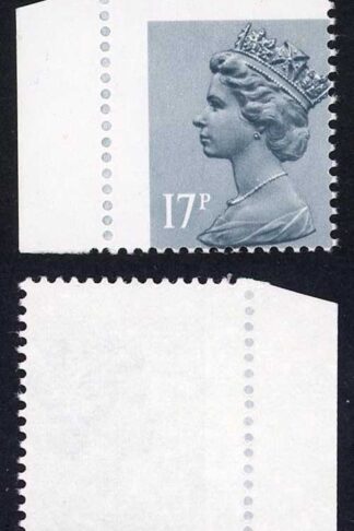 17p Phosphorised Paper MISPERF U/M