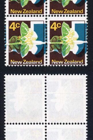 New Zealand SG1011var 4c Spectacular Blue Colour Shift U/M
