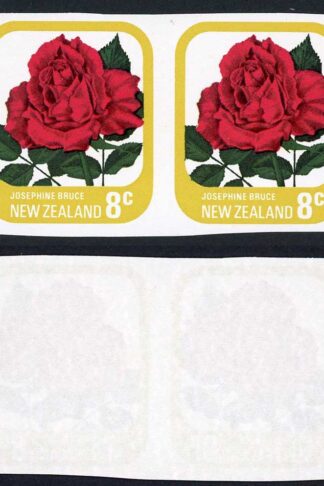 New Zealand SG1093avar 8c Josephine Bruce Imperf Pair U/M