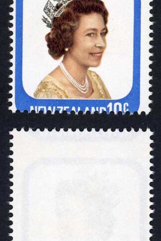 New Zealand SG1094 1979 10C QUEEN ELIZABETH II Misperf U/M