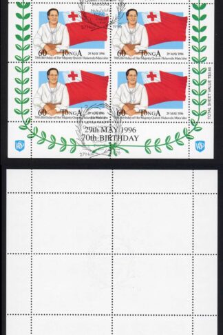 Tonga SG1363/5 Set in Sheetlets Fine used Cat 25