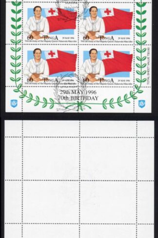 Tonga SG1363/5 Set in Sheetlets Fine used Cat 25