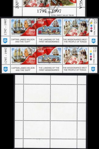 Tonga SG1382/91 Set Fine used Cat 29