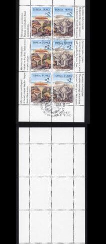 Tonga SG1409/20 Set of Sheetlets Fine used Cat 75 pounds