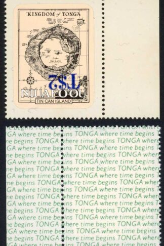Tonga Niuafoou SG22a T2 INVERTED U/M Cat 70