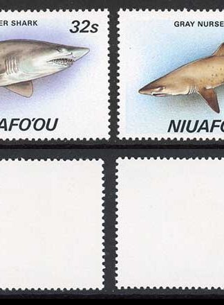 Tonga Niuafoou SG94/7 1987 Sharks Set U/M Cat 9.50