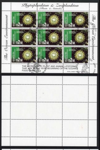 Tonga Niuafoou SG262/5 1997 Ocean Environment Set of Sheetlets Fine used Cat 67
