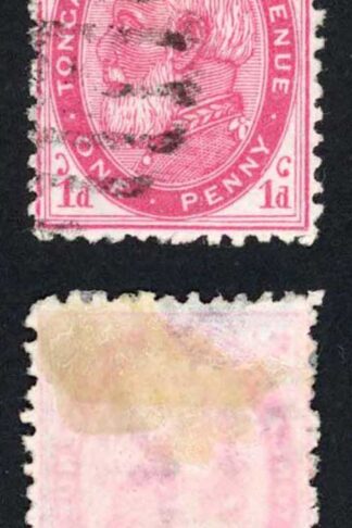Tonga SG1 1d Perf 12.5 line perf used Cat 6.50 pounds