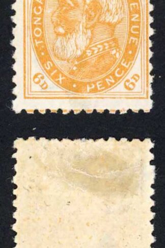 Tonga SG9 6d Yellow Orange M/M Cat 25 pounds