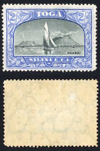 Tonga SG51 2/- wmk upright m/m Cat 140 pounds