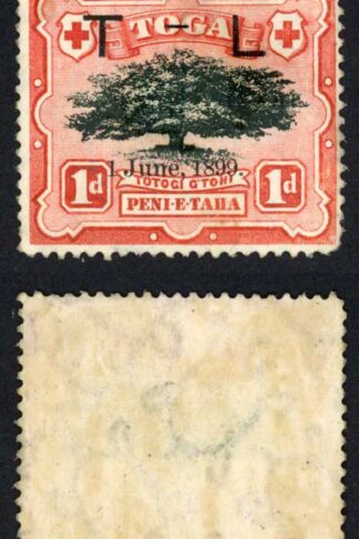 Tonga SG54 1899 Royal Wedding Hyphen 2mm M/M Cat 45 pounds