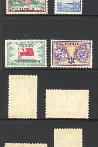 Tonga SG95/100 Treaty of Friendship Set M/M Cat 20 pounds