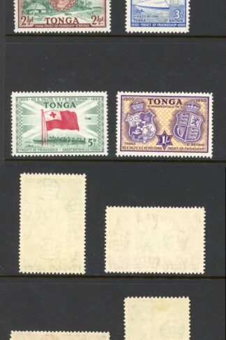 Tonga SG95/100 Treaty of Friendship Set M/M Cat 20 pounds