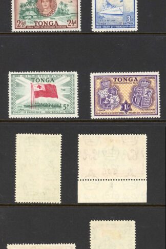 Tonga SG95/100 Treaty of Friendship Set M/M Cat 20 pounds