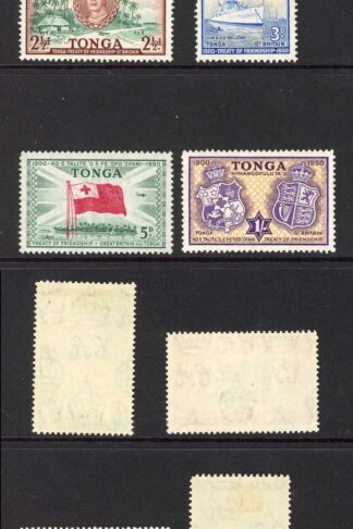 Tonga SG95/100 Treaty of Friendship Set M/M Cat 20 pounds