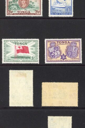 Tonga SG95/100 Treaty of Friendship Set M/M Cat 20 pounds