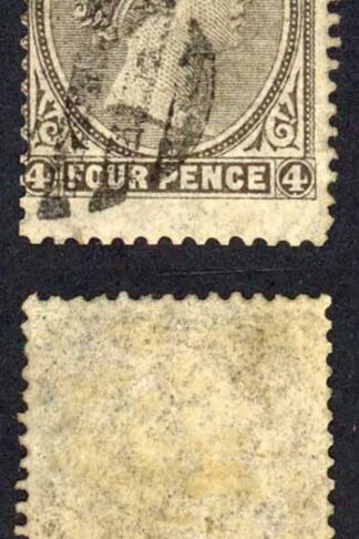Falkland Is SG2 4d Grey Black No Wmk Cat 160 pounds
