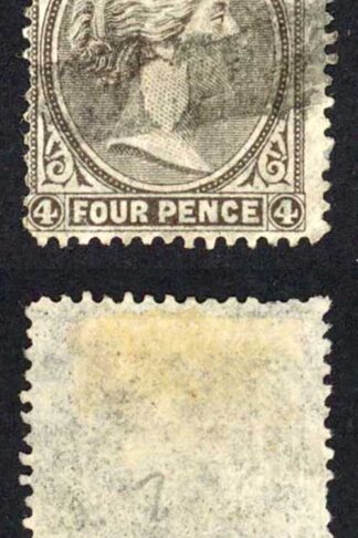 Falkland Is SG2 4d Grey Black No Wmk Cat 160 pounds