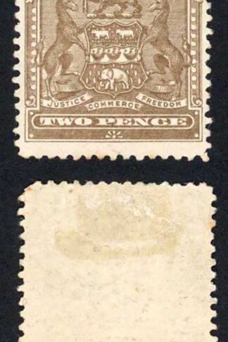 Rhodesia SG79 2d Brown M/M Cat 16 pounds