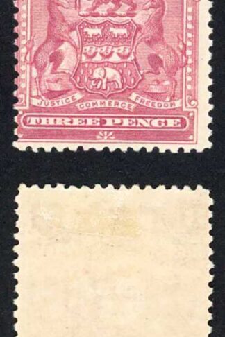 Rhodesia SG81 3d Claret M/M Cat 25 pounds