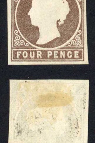 Gambia SG2 4d Pale Brown Mint no Gum Cat 650 pounds