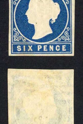 Gambia SG7 6d Deep Blue Wmk CC M/M Cat 350 pounds