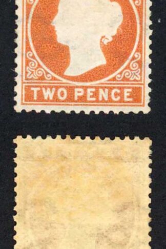 Gambia SG24 2d Orange wmk CA sideways M/M Cat 15 pounds
