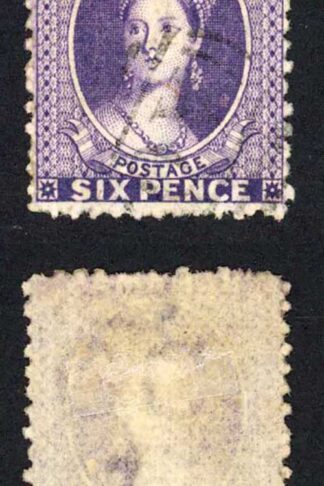 Bahamas SG31x 6d Deep Lilac Wmk CC Reversed Perf 12.5 Cat 65 pounds