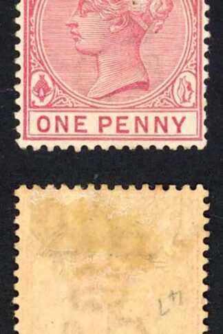 Bahamas SG47 1d Pale rose wmk CA M/M Cat 90 pounds