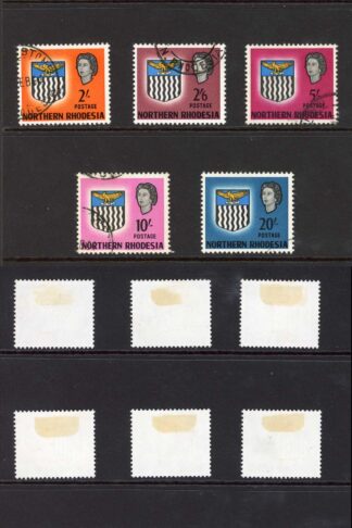 Northern Rhodesia SG75/88 1963 Set used Cat 100 pounds