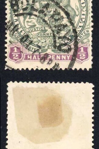 Rhodesia SG73 One Pound with Fiscal Cancel