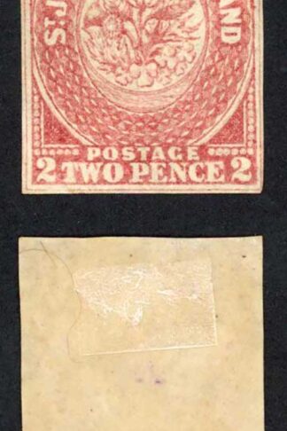 Newfoundland SG17 2d Rose-lake M/M Cat 300 pounds