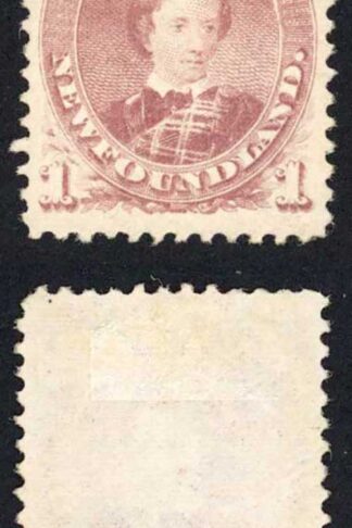 Newfoundland SG35 1c Purple Brown Type 2 No Gum Cat 150 pounds