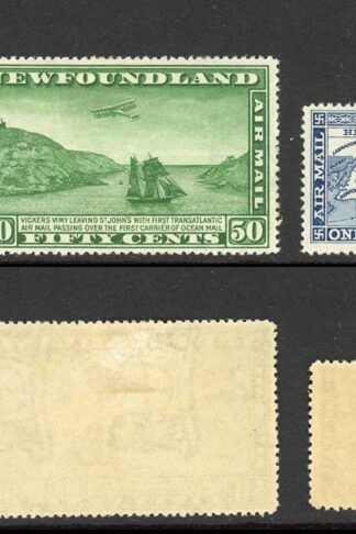 Newfoundland SG195/7 Air Set With Wmk M/M Cat 110 pounds