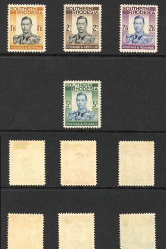 Southern Rhodesia SG40/52 1937 Set of 13 M/M Cat 85 pounds