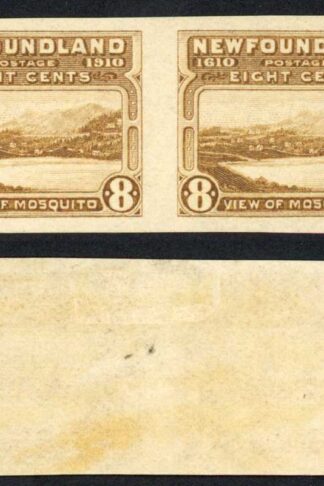 Newfoundland SG112 8c Yellow-brown M/M Cat 250 pounds