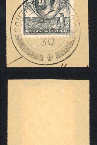 FID SGZ151 2d Penguin South Shetlands CDS on piece Cat 150 pounds