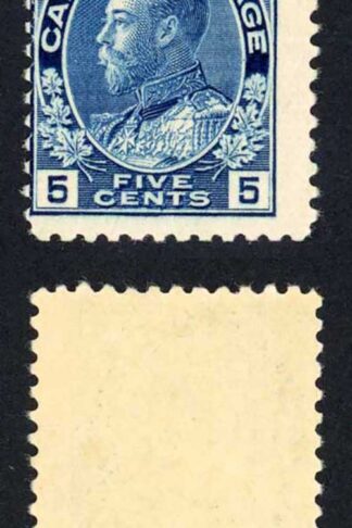 Canada SG205b 5c Deep Blue M/M Cat 75 pounds
