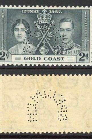 Gold Coast SG117s/9s Coronation Set PERF SPECIMEN M/M Cat 120 pounds