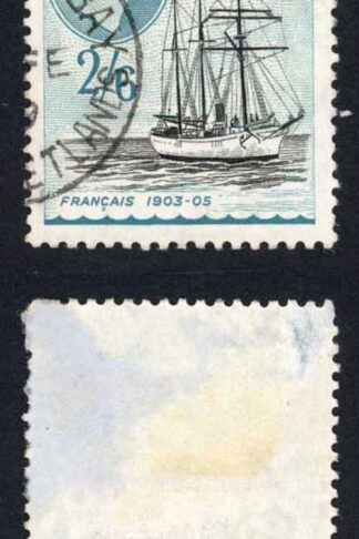Falkland Is Dep SGG37 2/6 Black and pale turquoise CDS Cat 14 pounds