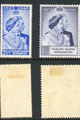 Falkland Is Dep SGG19/G20 Silver Wedding M/M