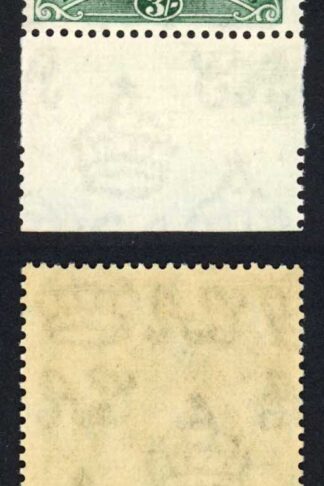 Falkland Is SG80 3/- Slate-green Wmk Script U/M Cat 110 pounds
