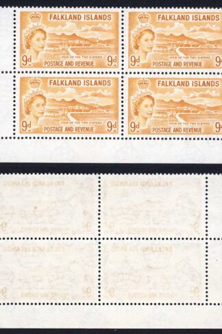 Falkland Is SG191 9d U/M Cat 80 pounds