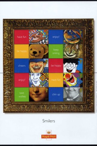 SGLS5 Smiler Sheet with Greetings Cat 160 U/M